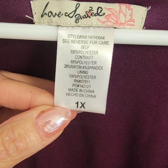 PLUS-SIZE Love Squared Dress - Picture 2 of 4